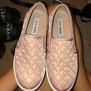 Steven Madden Quilted Slip Ons